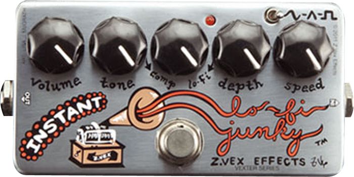 ZVex&nbsp;Vexter Series Instant Lo-Fi Junky Modulation and Chorus/Vibrato Guitar Effects Pedal&nbsp;&nbsp;