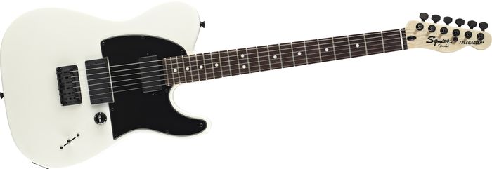 Squier Jim Root Signature Telecaster Electric Guitar White Rosewood Fretboard