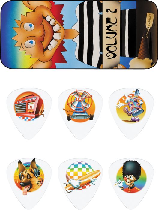 Dunlop&nbsp;Grateful Dead Europe '72 Pick Tin with 6 Picks&nbsp;&nbsp;