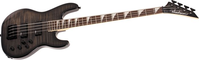 Jackson&nbsp;JS3 Concert Electric Bass Guitar&nbsp;Transparent Black&nbsp;