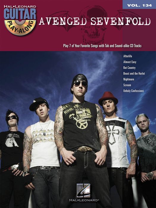 Hal Leonard&nbsp;Avenged Sevenfold - Guitar Play-Along Volume 134 (Book/CD)&nbsp;&nbsp;