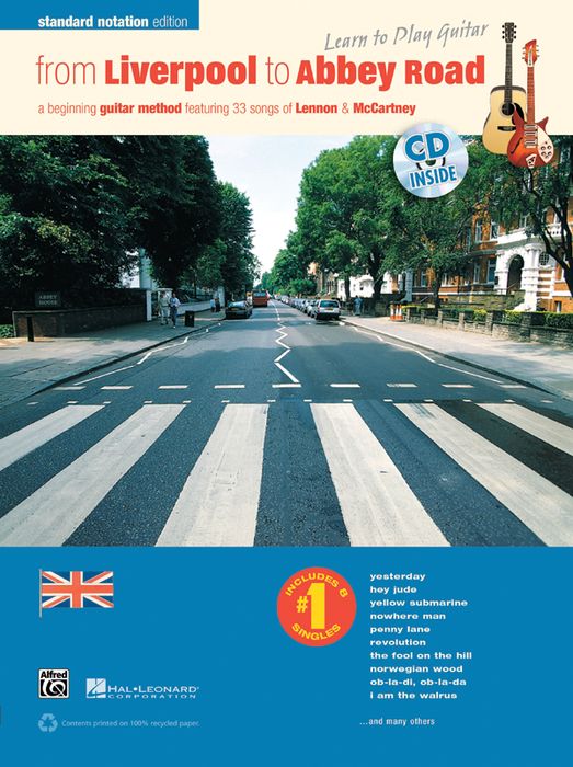Alfred&nbsp;From Liverpool to Abbey Road Standard Notation Edition Book & CD&nbsp;&nbsp;