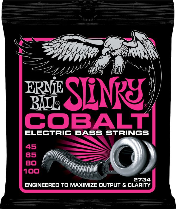 Ernie Ball 2734 Cobalt Super Slinky Electric Bass Strings