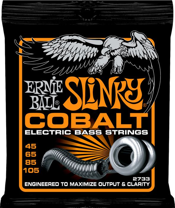 Ernie Ball 2733 Cobalt Hybrid Slinky Electric Bass Strings