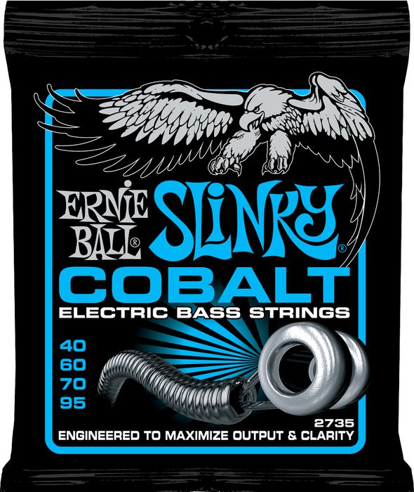 Ernie Ball&nbsp;2735 Cobalt Extra Slinky Electric Bass Strings&nbsp;&nbsp;