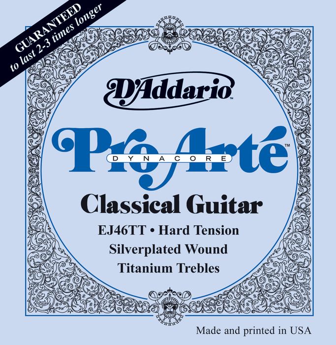 D'Addario&nbsp;EJ46TT ProArte DynaCore Hard Classical Guitar Strings&nbsp;&nbsp;