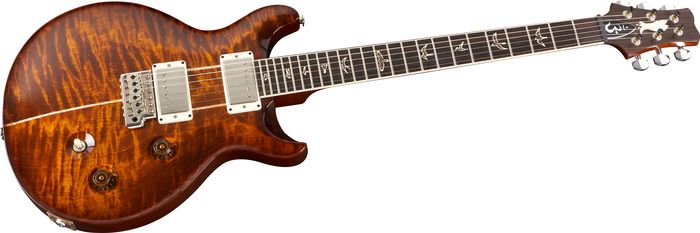 Prs Santana Signature Model Electric Guitar Black Gold Wraparound