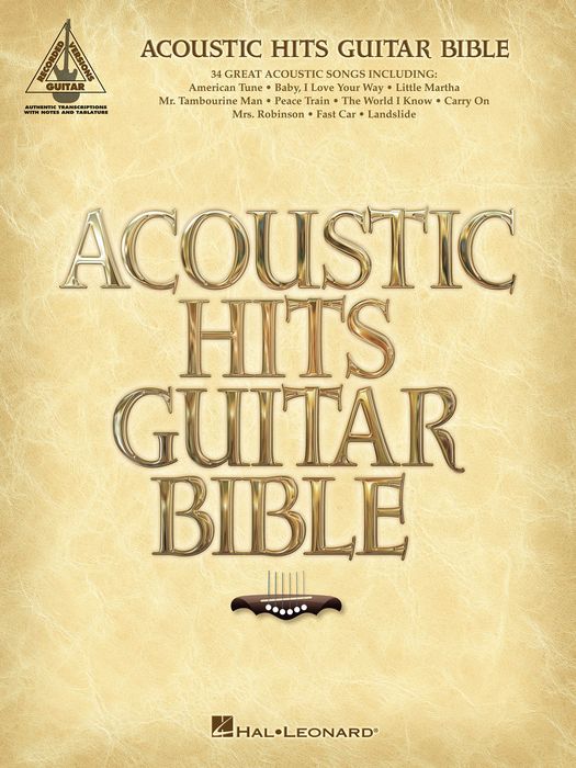 Hal Leonard&nbsp;Acoustic Hits Guitar Bible Guitar Tab Songbook&nbsp;&nbsp;