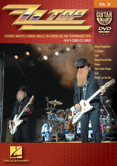 Hal Leonard&nbsp;ZZ Top - Guitar Play-Along DVD Volume 38&nbsp;&nbsp;