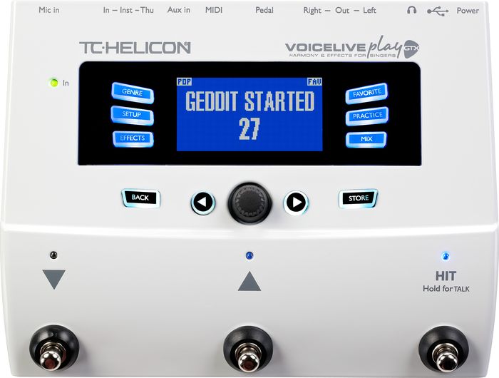 TC Helicon&nbsp;VoiceLive Play GTX Guitar/Vocal Harmony and Effects Pedal&nbsp;&nbsp;