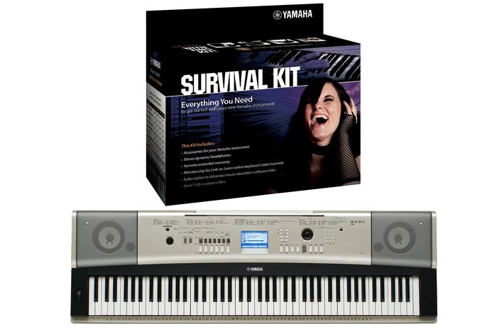 Yamaha&nbsp;YPG-535 88-Key Portable Grand Piano Keyboard with 88B Survival Kit&nbsp;&nbsp;