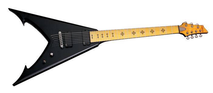 Schecter Guitar Research Jeff Loomis Jlv-7 Nt 7-String Electric Guitar Satin Black
