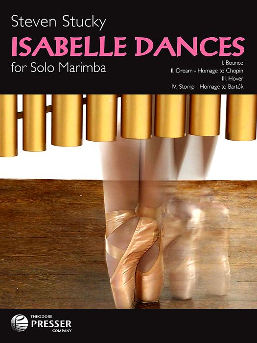 Theodore Presser&nbsp;Isabelle Dances - Marimba (Book)&nbsp;&nbsp;