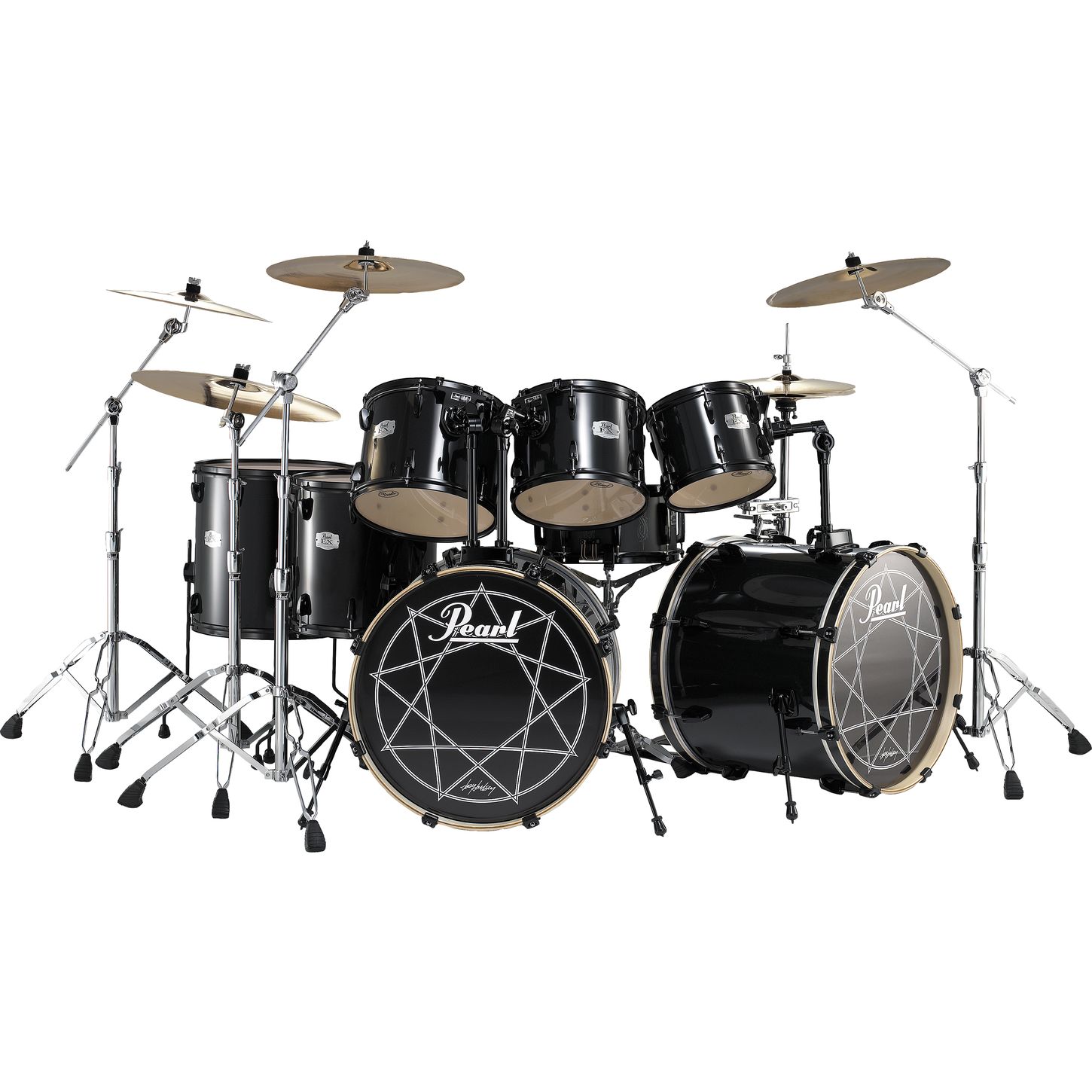 Pearl Joey Jordison Export 7-Piece Double Bass Drum Set | Musician's Friend