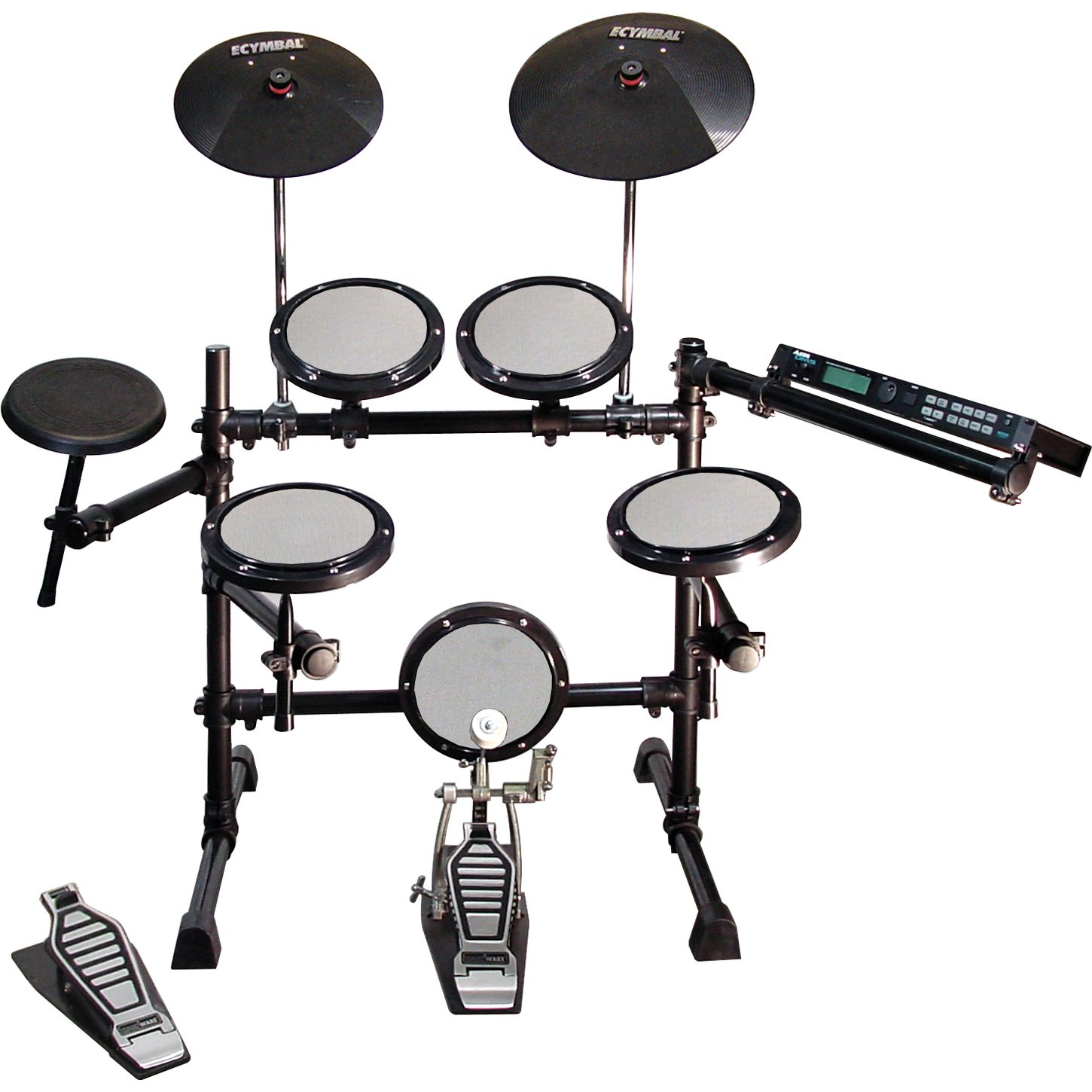 Hart Dynamics Prodigy Electronic Drum Set and Alesis DM5 Module Kit
