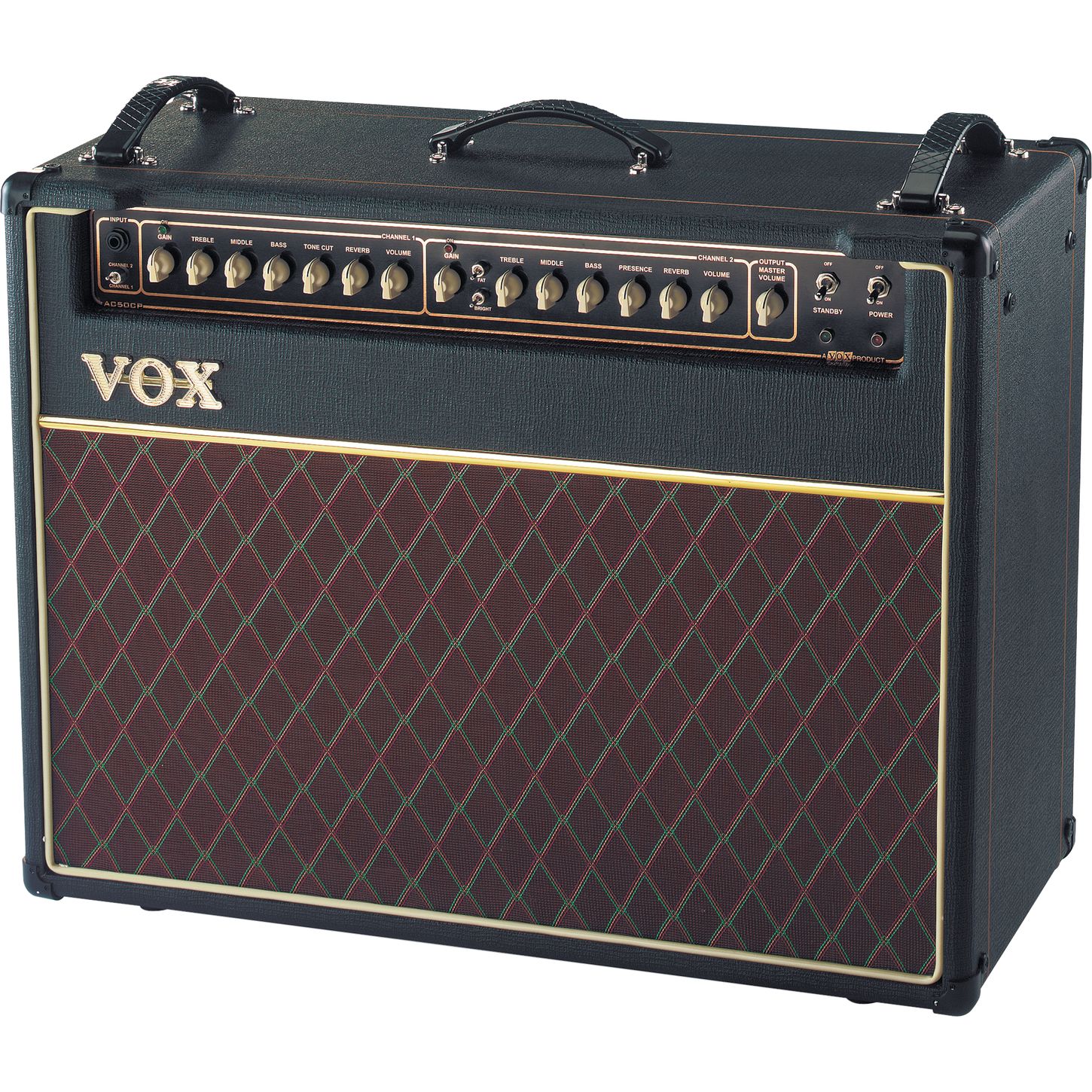 Vox Classic Plus Series AC50CP2 50W 2x12 Tube Guitar Combo Amp 