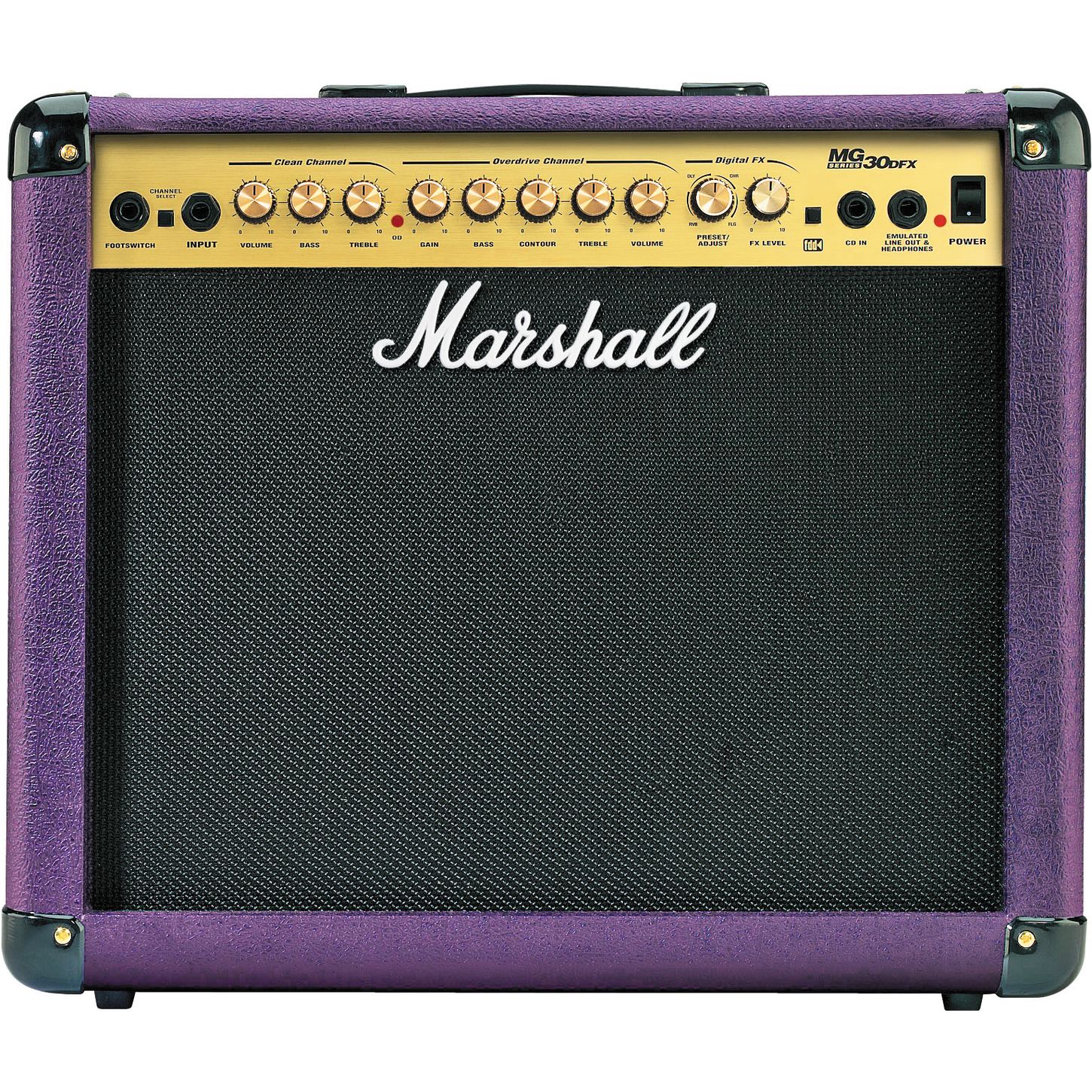 Purple Marshall Amp