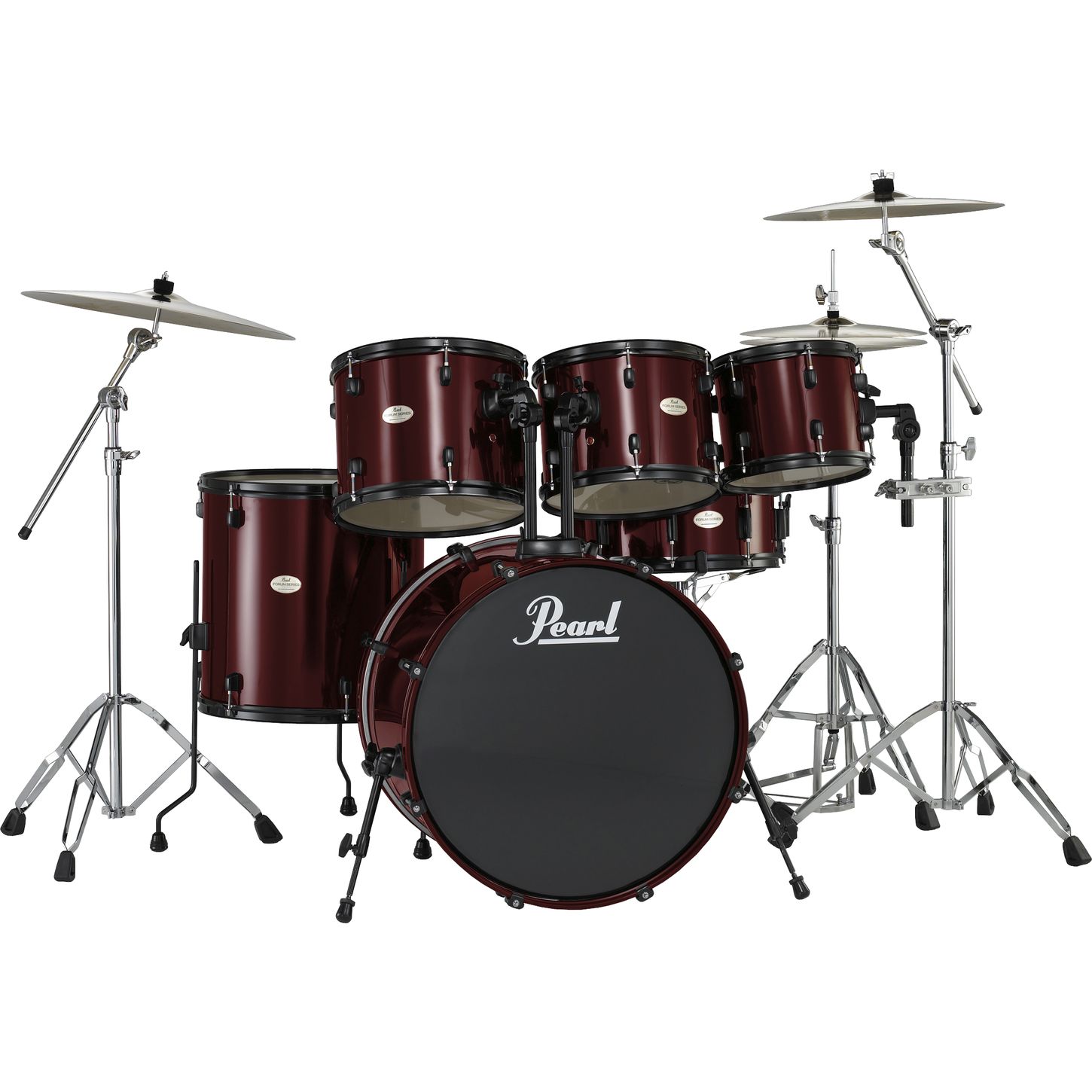 Pearl forum 5-Piece Drum Set with Free 10" Tom | Musician ...