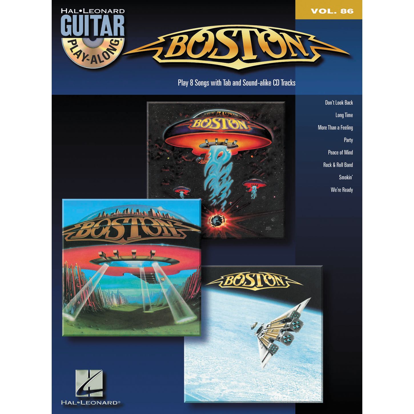 Boston: Guitar Play-Along Volume 86 (Hal Leonard Guitar Play-Along) Boston