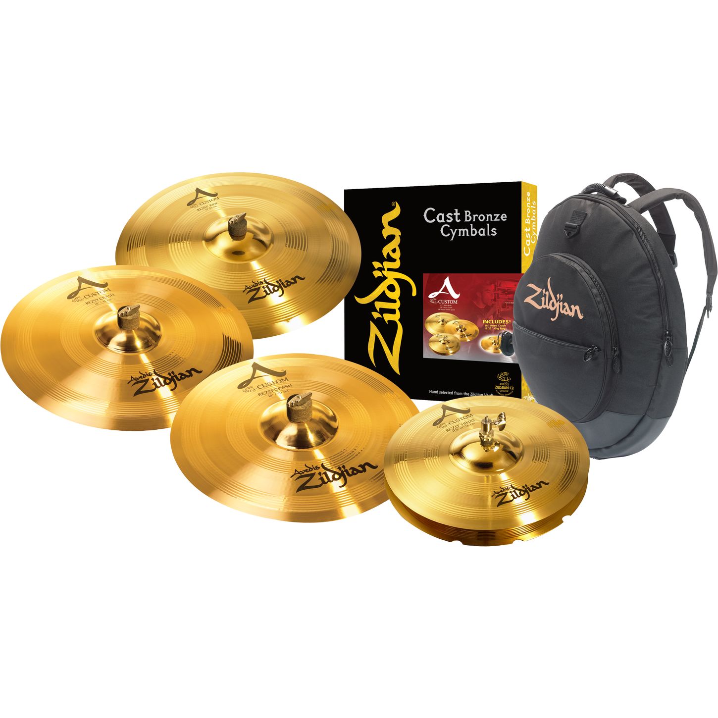Zildjian A Custom ReZo Box Set | Musician's Friend