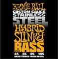 Ernie Ball 2843 Hybrid Slinky Stainless Steel Bass Strings