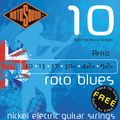 Rotosound Roto Blues Light Top / Heavy Bottom Electric Guitar Strings