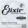 ElixirNanoweb .022 Acoustic Guitar String 4-Pack Singles