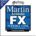 MartinFX750 Medium Phosphor Bronze Acoustic Guitar Strings
