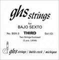 GHSBSX3 Bajo Sexto Guitar String Pair