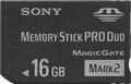SonyMemory Stick PRO Duo