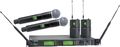ShureUR124D/BETA58 Dual Bodypack Handheld Wireless Microphone System
