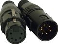 American DJ5-Pin Male - Female XLR Connectors