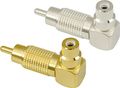 American Recorder TechnologiesRCA Male to RCA Female Right Angle Adapter