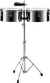 PearlPTS5134 13" and 14" Steel Timbales with Cowbell and Stand