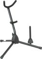 On-Stage StandsAlto/Tenor Saxophone Stand with Flute/Clarinet Peg