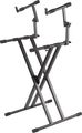 ProLinePL402 2-Tier Double X-Braced Keyboard Stand