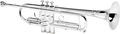 B&SJBX-GL Challenger II Bb Trumpet