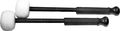 Lazer Felt Bass Drum Mallets Large (Aluminum Shaft)