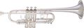 Getzen 3072 Custom Series C Trumpet 3072S Silver