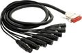 MogamiGold 8 Channel DB25-XLR Female Snake Cable