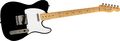 Fender Standard Telecaster Electric Guitar Black Gloss Maple Fretboard