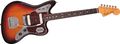Fender '62 Jaguar Electric Guitar Olympic White Brown Shell Pickguard