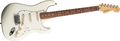 Fender Custom Shop Custom Artist Series Jeff Beck Signature Stratocaster Electric Guitar Olympic White Rosewood Fretboard