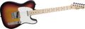 Fender Highway One Series Telecaster Electric Guitar 3-Tone Sunburst Maple Fretboard