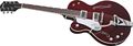 Gretsch Guitars G6119-1962HTLH Left-Handed Chet Atkins Tennessee Rose Electric Guitar Burgundy Stain