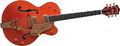 Gretsch Guitars G6120TM Chet Atkins Hollow Body Electric Guitar Tiger Maple Stain