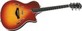 Taylor T5 Standard Acoustic-Electric Guitar With Spruce Top Cherry Sunburst
