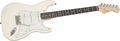 Fender American Standard Stratocaster Electric Guitar Olympic White Rosewood Fretboard