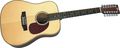RogueHerringbone 12-String Acoustic Guitar