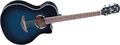 Yamaha APX500FM Flame Maple Thinline Cutaway Acoustic-Electric Guitar Oriental Blue Burst